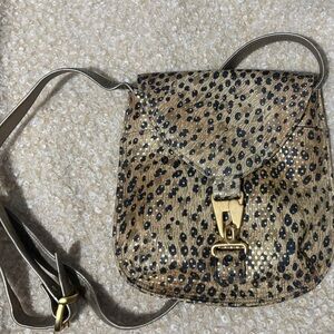 Leopard Print Crossbody Bag